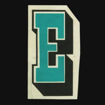 Letter e variant 1